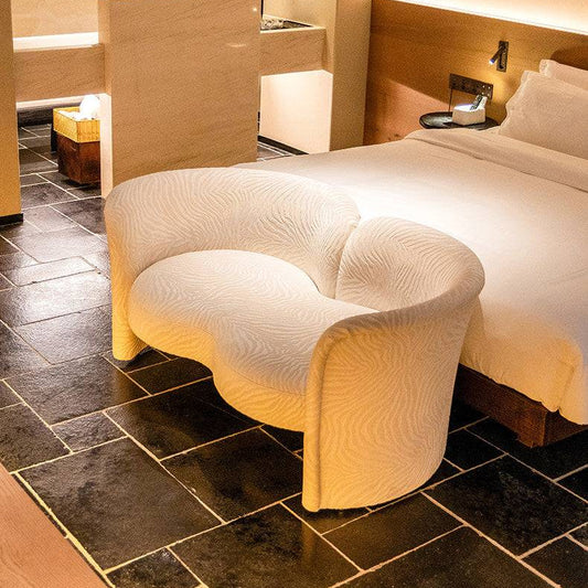 Swivel Sofa Chair Nordic Elegant Curved Accent Chair