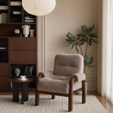 Mid-Century Lounge Chair Cloud Upholstered Armchair