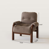 Mid-Century Lounge Chair Cloud Upholstered Armchair