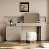 Luxury Italian Style Makeup Vanity with Rectangular Mirror