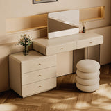 Luxury Italian Style Makeup Vanity with Rectangular Mirror