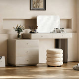 Luxury Italian Style Makeup Vanity with Rectangular Mirror
