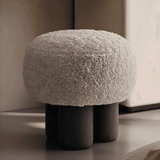 Modern Curved Makeup Vanity with Multi-Storage Cabinets
