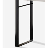 Light Luxury Extendable Makeup Vanity with Large Rectangular Mirror