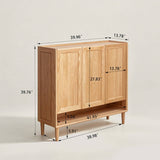 Entryway Shoe Cabinet Storage Organizer with Adjustable Shelf