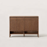 Mid-Century Entryway Shoe Storage Organizer with Large Capacity