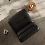 Cloud-Like Lounge Chair with Rounded Silhouette for Living Room
