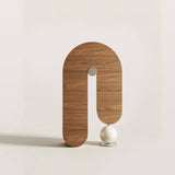 Sculptural Arched Storage Cabinet with Asymmetrical Design
