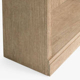 5-Tier Tall Open Bookcase with 3 Adjustable Shelves