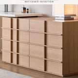 Integrated Makeup Vanity Dresser Cabinet with Chest of Drawers