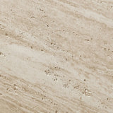 Travertine-Textured Bar Cabinet with Brass cabinet pull