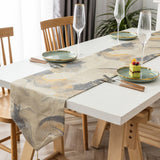 Classical Table Runner with Tassel and Luxury Jacquard Texture