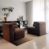 Vintage Cloud Sofa with Velvet Movable Modules for Living Room
