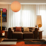 Vintage Cloud Sofa with Velvet Movable Modules for Living Room