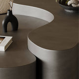 Modular Coffee Table with Irregular Cloud Shape for Living Room