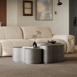 Modular Coffee Table with Irregular Cloud Shape for Living Room