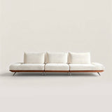 Modular Sectional Sofa with Adjustable Backrests and Low Profile