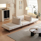 Modular Sectional Sofa with Adjustable Backrests and Low Profile