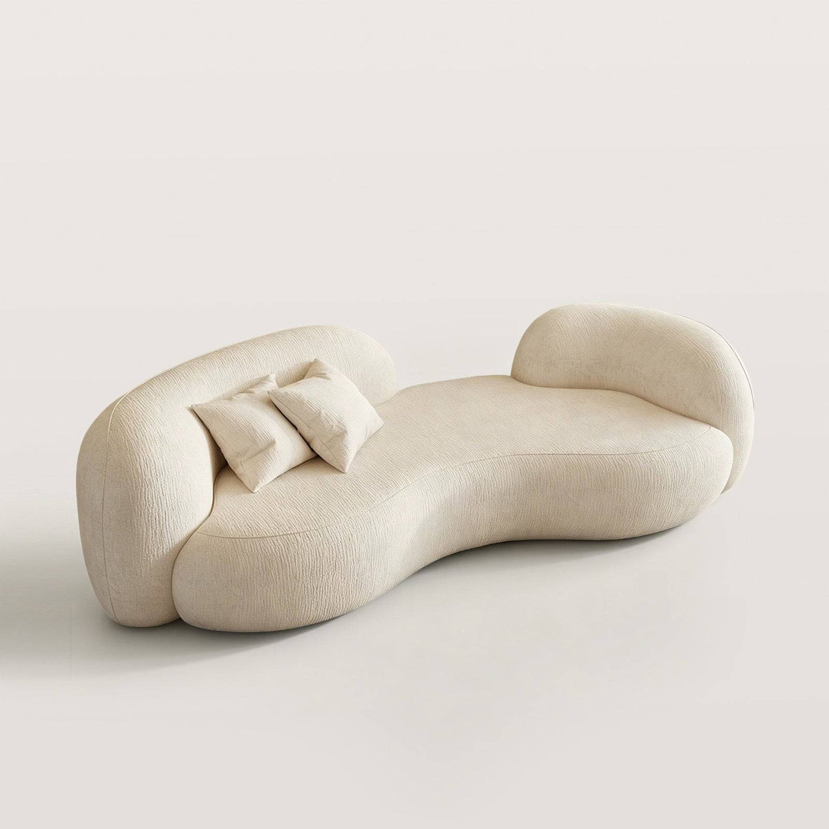 Irregular Wavy Cloud Sofa for Minimalist Living Room
