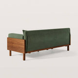 Sectional Foldable Sofa Bed with Wooden Frame for Living Room