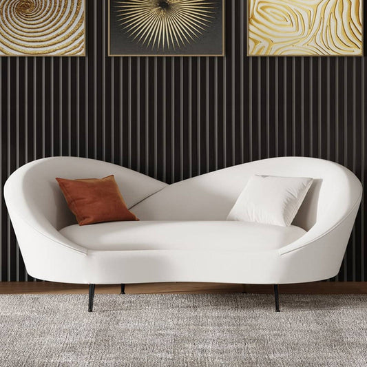 Organic Freeform Curved Sofa for Living Room