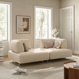 Modular Sectional Sofa  with Metal Legs for Living Room