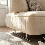 Modular Sectional Sofa  with Metal Legs for Living Room