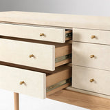 Minimalist  Sideboard Storage Cabinet  with 6 Drawers