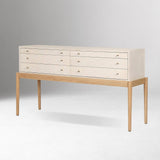Minimalist  Sideboard Storage Cabinet  with 6 Drawers