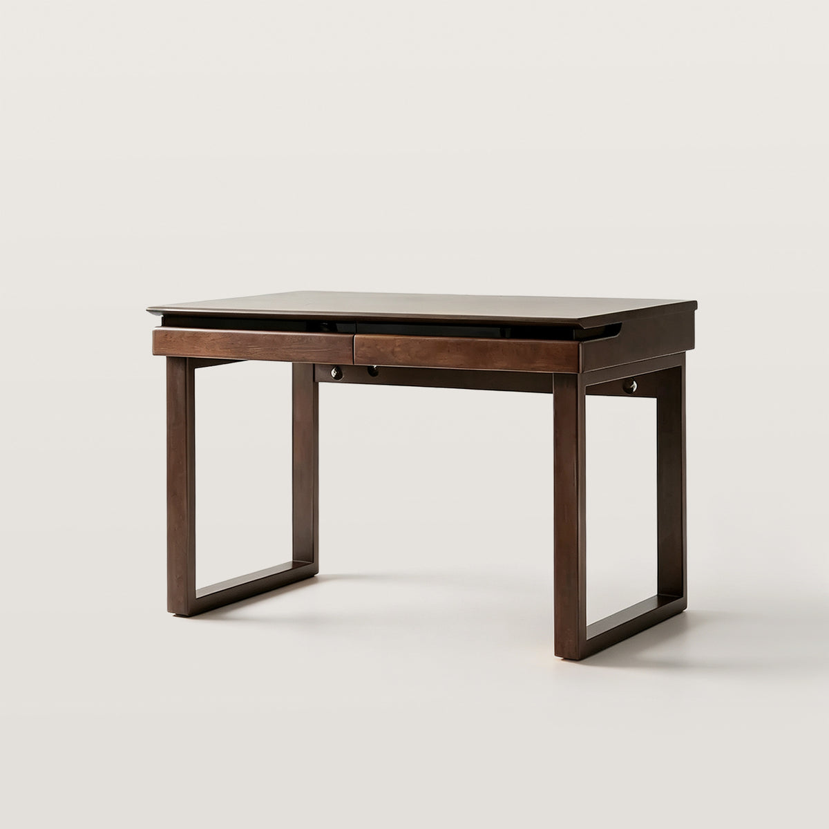 Modern Home Office Desk with Sturdy Square Frame Legs