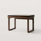Modern Home Office Desk with Sturdy Square Frame Legs