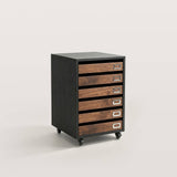 Mobile File Cabinet with Multiple Drawers for Home Office