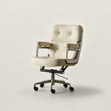 Modern Swivel Office Chair with Metal Frame for Home Office