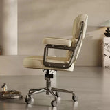 Modern Swivel Office Chair with Metal Frame for Home Office
