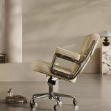 Modern Swivel Office Chair with Metal Frame for Home Office