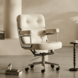 Modern Swivel Office Chair with Metal Frame for Home Office