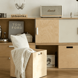 Modular Storage Cabinet with Drawers and Shelves