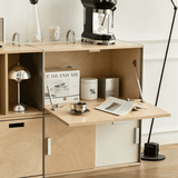 Modular Storage Cabinet with Drawers and Shelves