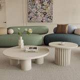 Pebble Shaped Fabric Sofa Set Deep Seat Couches