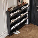 Ultra-Slim Flip Shoes Storage Cabinet