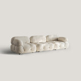 Fabric Fluffy Sofa Minimalist Deep Seat Couches