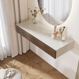 Modern Floating Makeup Vanity with 2 Drawers