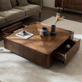 Modern Mid Century Square Coffee Table