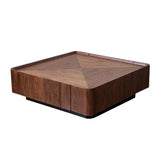 Modern Mid Century Square Coffee Table