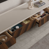Modern TV Stand with Storage Media Console