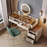 Vanity Dressing Table Set with Drawers Cabinet