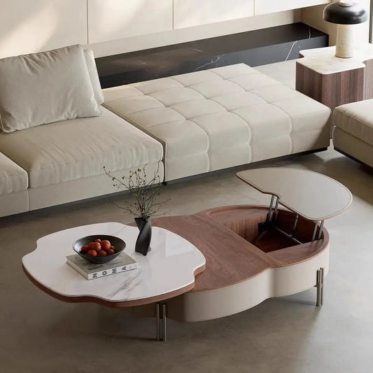 Modern Living Room Coffee Table with Storage