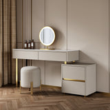 Modern Makeup Vanity Set with Storage