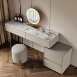 Modern Makeup Vanity Set with Storage