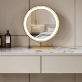 Modern Makeup Vanity Set with Storage